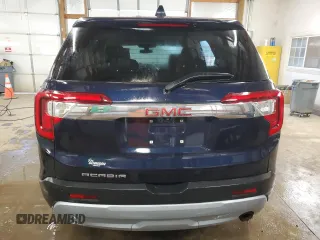 2021 GMC Acadia SLE with VIN 1GKKNKLA7MZ132561, listed as a Copart auction lot 46323775 with 53,112 mi miles and Salvage Title. Bid and sale history available at DreamBid. Image 6.