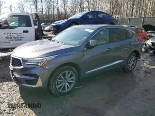 2021 Acura RDX w/Technology Package with VIN 5J8TC2H59ML037036, listed as a Copart auction lot 39189953 with 33,355 mi miles. Bid and sale history available at carsss.com. Image 1.