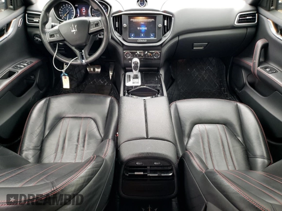 2016 Maserati Ghibli S Q4 with VIN ZAM57RTA4G1186359, listed as a Copart auction lot 43479034 with 64,895 mi miles. Bid and sale history available at carsss.com. Image 8.