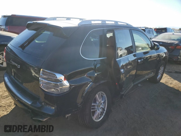 2009 Porsche Cayenne S with VIN WP1AB29P79LA43660, listed as a Copart auction lot 76612474 with 89,314 mi miles and Salvage title. Bid and sale history available at DreamBid. Image 3.