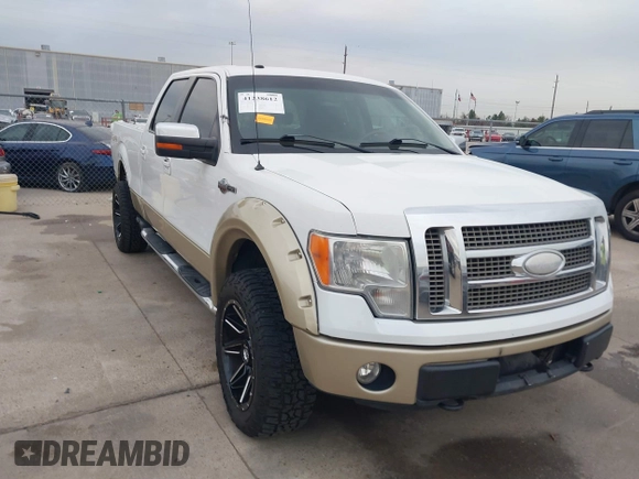 2009 Ford F-150 XL with VIN 1FTPW14V79KC93079, listed as a IAAI auction lot 41238612 with 175,052 mi miles. Bid and sale history available at carsss.com. Image 1.