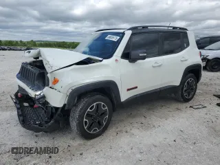 2017 Jeep Renegade Trailhawk with VIN ZACCJBCB2HPF58683, listed as a Copart auction lot 58039775 with Not provided miles and Clean title. Bid and sale history available at DreamBid. Image 1.