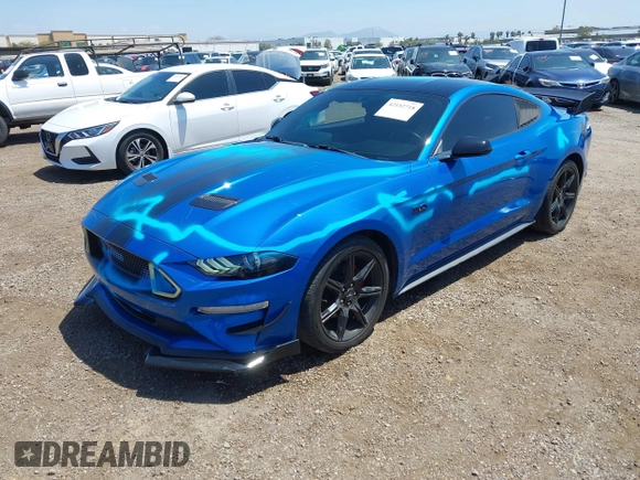 2020 Ford Mustang EcoBoost with VIN 1FA6P8TH3L5133922, listed as a IAAI auction lot 42152718 with 49,809 mi miles. Bid and sale history available at carsss.com. Image 18.