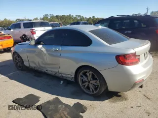 2015 BMW 2 Series M235i with VIN WBA1J7C50FV358435, listed as a Copart auction lot 88021445 with 83,231 mi miles and Salvage Title. Bid and sale history available at carsss.com. Image 2.
