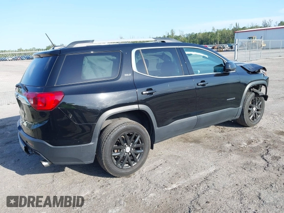 2019 GMC Acadia SLT with VIN 1GKKNMLS1KZ182115, listed as a IAAI auction lot 41860425 with 95,112 mi miles. Bid and sale history available at carsss.com. Image 4.
