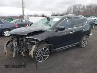 2019 Nissan Rogue SL with VIN 5N1AT2MT3KC824826, listed as a IAAI auction lot 41733176 with 67,226 mi miles and . Bid and sale history available at DreamBid. Image 2.
