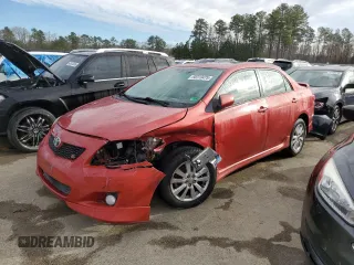 2010 Toyota Corolla with VIN 2T1BU4EE9AC260462, listed as a Copart auction lot 50319475 with 145,521 mi miles and Salvage Title. Bid and sale history available at carsss.com. Image 1.