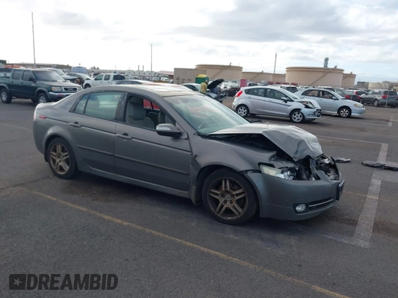 2008 Acura TL with VIN 19UUA66208A041701, listed as a IAAI auction lot 41484150 with 177,115 mi miles. Bid and sale history available at carsss.com. Image 1.