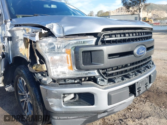 2020 Ford F-150 XL with VIN 1FTEW1C49LKD40054, listed as a IAAI auction lot 41837928 with 163,666 mi miles. Bid and sale history available at carsss.com. Image 18.