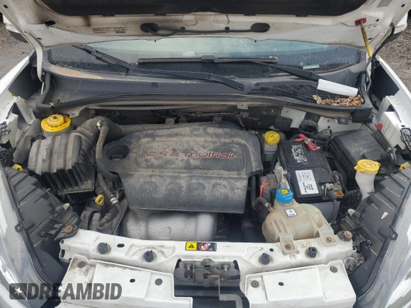 2015 Ram ProMaster City Cargo Tradesman SLT with VIN ZFBERFBT6F6197965, listed as a Copart auction lot 49338685 with 203,627 mi miles and Salvage Title. Bid and sale history available at carsss.com. Image 12.