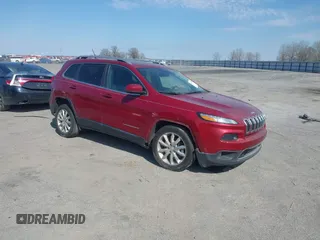 2017 Jeep Cherokee Limited with VIN 1C4PJLDS9HW623621, listed as a IAAI auction lot 41628758 with 158,112 mi miles. Bid and sale history available at carsss.com. Image 1.