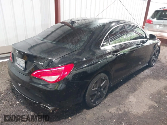 2015 Mercedes-Benz CLA 250 with VIN WDDSJ4GB0FN248061, listed as a IAAI auction lot 42717270 with 107,529 mi miles and . Bid and sale history available at DreamBid. Image 4.