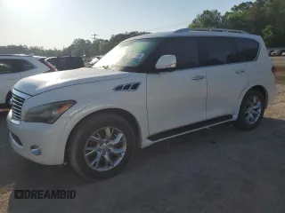 2013 Infiniti QX56 with VIN JN8AZ2NF0D9530283, listed as a Copart auction lot 52211055 with 211,601 mi miles and Clean title. Bid and sale history available at DreamBid. Image 1.