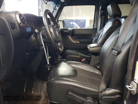 2016 Jeep Wrangler Unlimited 75th Anniversary with VIN 1C4BJWEG4GL254043, listed as a Copart auction lot 78647314 with 102,155 mi miles and Salvage title. Bid and sale history available at DreamBid. Image 7.