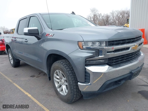2019 Chevrolet Silverado 1500 LT with VIN 1GCUYDED1KZ259950, listed as a IAAI auction lot 41507899 with 80,929 mi miles. Bid and sale history available at carsss.com. Image 1.