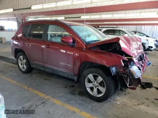 2016 Jeep Compass High Altitude Edition with VIN 1C4NJDEB1GD662547, listed as a Copart auction lot 45414865 with 83,551 mi miles and Salvage Title. Bid and sale history available at carsss.com. Image 4.
