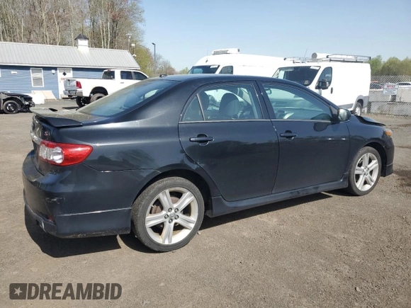 2013 Toyota Corolla L with VIN 2T1BU4EE3DC936232, listed as a Copart auction lot 54981735 with 187,598 mi miles and Salvage Title. Bid and sale history available at carsss.com. Image 3.