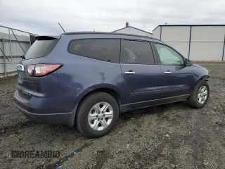 2013 Chevrolet Traverse LS with VIN 1GNKVFKD8DJ104255, listed as a Copart auction lot 84887014 with 111,454 mi miles and Salvage Title. Bid and sale history available at DreamBid. Image 3.