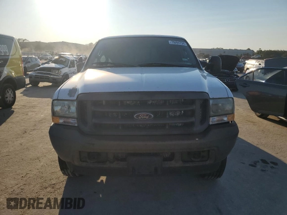2003 Ford Super Duty F-250 XL with VIN 1FTNX21PX3ED46217, listed as a Copart auction lot 75094734 with 285,147 mi miles and Salvage Title. Bid and sale history available at carsss.com. Image 5.
