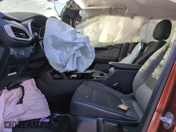 2021 Chevrolet TrailBlazer LS with VIN KL79MNSL7MB030295, listed as a Copart auction lot 44916375 with 0 mi miles and Salvage Title. Bid and sale history available at carsss.com. Image 7.