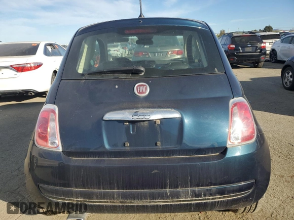 2014 FIAT 500 Pop with VIN 3C3CFFAR4ET275770, listed as a Copart auction lot 88255185 with 0 mi miles and Clean Title. Bid and sale history available at carsss.com. Image 6.