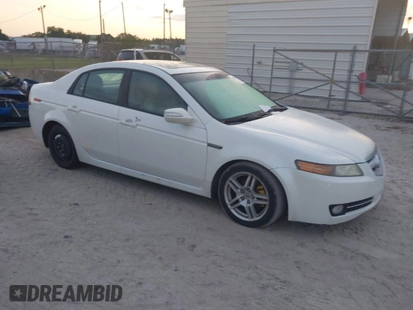2008 Acura TL with VIN 19UUA66218A018427, listed as a IAAI auction lot 42016962 with 240,865 mi miles. Bid and sale history available at carsss.com. Image 1.