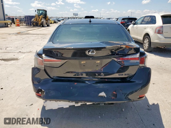 2016 Lexus GS 350 with VIN JTHBZ1BL7GA001323, listed as a Copart auction lot 43715805 with 125,475 mi miles and Salvage Title. Bid and sale history available at carsss.com. Image 6.