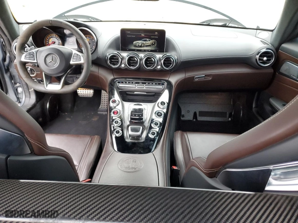 2017 Mercedes-Benz AMG GT with VIN WDDYJ7JA8HA010688, listed as a Copart auction lot 87009064 with 45,349 mi miles and Salvage Title. Bid and sale history available at carsss.com. Image 8.