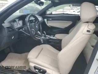 2018 BMW 2 Series M240i with VIN WBA2J5C59JVC07209, listed as a Copart auction lot 53855665 with Not Provided miles and Salvage Title. Bid and sale history available at carsss.com. Image 7.