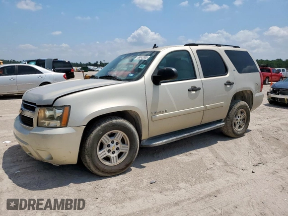 2007 Chevrolet Tahoe LS with VIN 1GNFC13067R251640, listed as a Copart auction lot 59042805 with 180,205 mi miles and Salvage title. Bid and sale history available at DreamBid. Image 1.