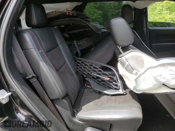 2022 Dodge Durango R/T with VIN 1C4SDJCT3NC231327, listed as a Copart auction lot 56165565 with 61,456 mi miles and Salvage title. Bid and sale history available at DreamBid. Image 11.