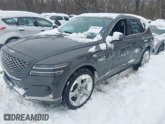 2022 Genesis GV80 с VIN KMUHBDSB8NU095701, выставлен на аукционе IAAI как лот 41204838 с пробегом 29 440 миль миль и . История ставок и продаж доступна на DreamBid. Изображение 17.