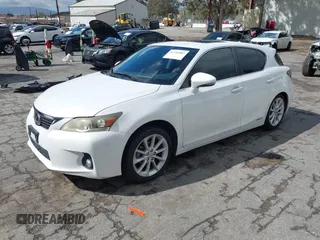2012 Lexus CT CT 200h with VIN JTHKD5BHXC2075227, listed as a IAAI auction lot 41740583 with 129,412 mi miles and . Bid and sale history available at carsss.com. Image 18.