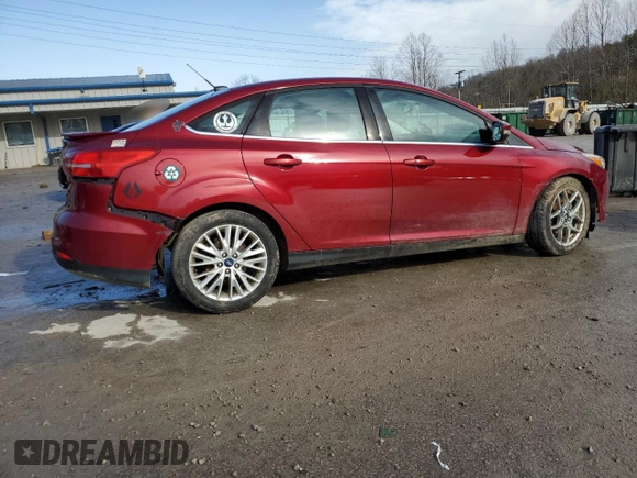 2015 Ford Focus Titanium with VIN 1FADP3J22FL239884, listed as a Copart auction lot 47628525 with 181,624 mi miles and Salvage Title. Bid and sale history available at carsss.com. Image 3.