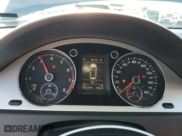 2010 Volkswagen Passat with VIN WVWJM9AN3AE090692, listed as a Copart auction lot 63631585 with 162,379 mi miles and Salvage title. Bid and sale history available at DreamBid. Image 9.