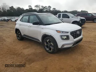 2024 Hyundai Venue Limited with VIN KMHRC8A35RU336797, listed as a Copart auction lot 42943775 with 11,321 mi miles and Non Repairable. Bid and sale history available at DreamBid. Image 4.