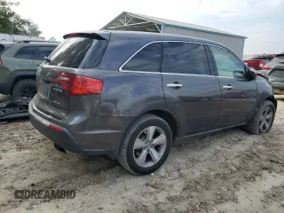 2010 Acura MDX with VIN 2HNYD2H25AH519156, listed as a Copart auction lot 47426815 with 134,241 mi miles and Salvage Title. Bid and sale history available at carsss.com. Image 3.