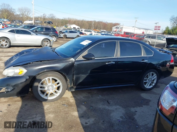 2012 Chevrolet Impala LTZ with VIN 2G1WC5E30C1293224, listed as a IAAI auction lot 41946526 with 174,784 mi miles and . Bid and sale history available at DreamBid. Image 14.