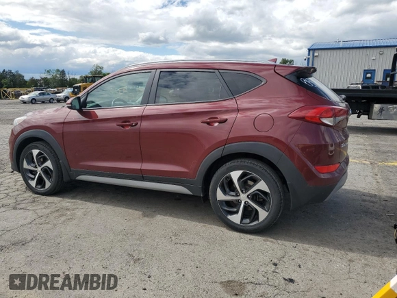 2018 Hyundai Tucson Sport with VIN KM8J3CAL4JU790317, listed as a Copart auction lot 58184115 with 81,208 mi miles and Salvage title. Bid and sale history available at DreamBid. Image 2.