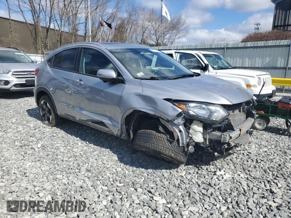 2018 Honda HR-V EX-L Navi with VIN 3CZRU6H7XJM707941, listed as a Copart auction lot 50797515 with 77,487 mi miles and Salvage Title. Bid and sale history available at carsss.com. Image 4.