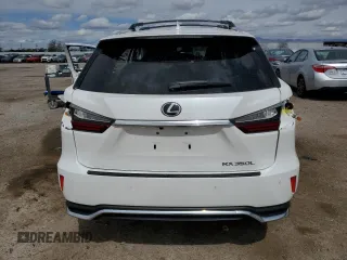 2022 Lexus RX with VIN JTJHZKEA6N2024611, listed as a Copart auction lot 49125145 with 17,276 mi miles and Salvage Title. Bid and sale history available at carsss.com. Image 6.