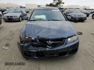 2004 Acura TSX w/Navigation with VIN JH4CL96994C019356, listed as a Copart auction lot 43169425 with 161,442 mi miles and Salvage Title. Bid and sale history available at carsss.com. Image 5.