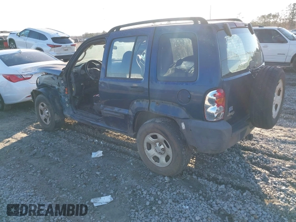 2004 Jeep Liberty Sport with VIN 1J4GK48K24W116576, listed as a IAAI auction lot 41461013 with 233,734 mi miles and . Bid and sale history available at DreamBid. Image 3.