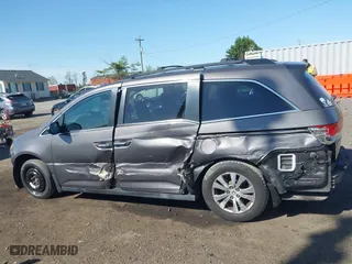 2016 Honda Odyssey EX-L with VIN 5FNRL5H65GB024360, listed as a IAAI auction lot 42005732 with 82,667 mi miles. Bid and sale history available at carsss.com. Image 14.