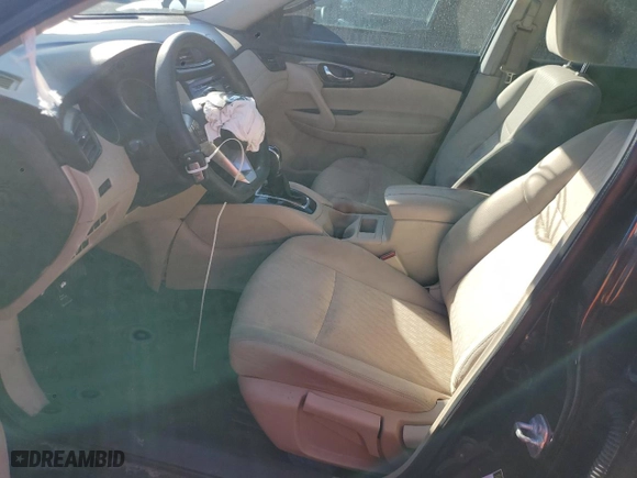 2017 Nissan Rogue S with VIN KNMAT2MT2HP579264, listed as a Copart auction lot 80985654 with 175,752 mi miles and Salvage Title. Bid and sale history available at carsss.com. Image 7.