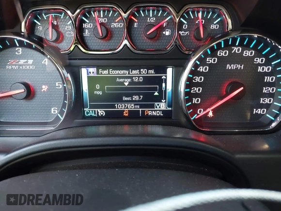 2019 Chevrolet Silverado 1500 LT with VIN 2GCVKPEC2K1180858, listed as a IAAI auction lot 41513814 with 103,765 mi miles and . Bid and sale history available at DreamBid. Image 15.