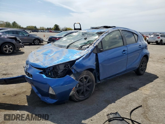 2014 Toyota Prius One with VIN JTDKDTB32E1083034, listed as a Copart auction lot 53872325 with 119,537 mi miles and Salvage Title. Bid and sale history available at DreamBid. Image 1.