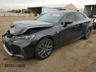 2019 Lexus IS with VIN JTHC81D27K5039163, listed as a Copart auction lot 52436405 with 94,252 mi miles and Salvage Title. Bid and sale history available at carsss.com. Image 1.