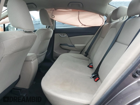 2013 Honda Civic LX z VIN 19XFB2F54DE292297, wystawiony jako Copart lot #58866645 z przebiegiem 118 321 mil mil oraz Szkoda całkowita • Salvage title. Historia ofert i sprzedaży dostępna na DreamBid. Obrazek 10.