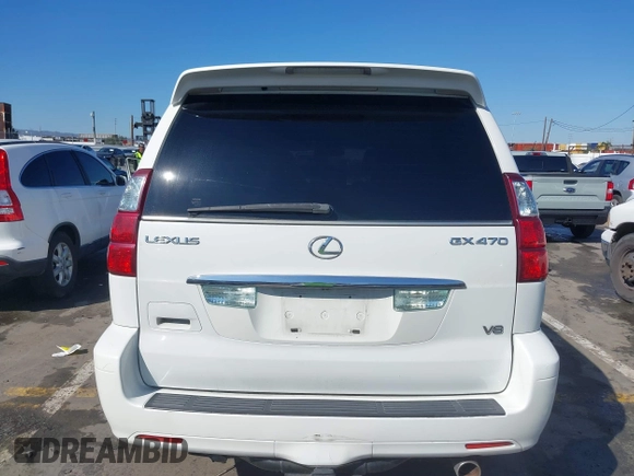 2008 Lexus GX 470 with VIN JTJBT20X580169058, listed as a IAAI auction lot 41740800 with 217,905 mi miles and . Bid and sale history available at DreamBid. Image 16.